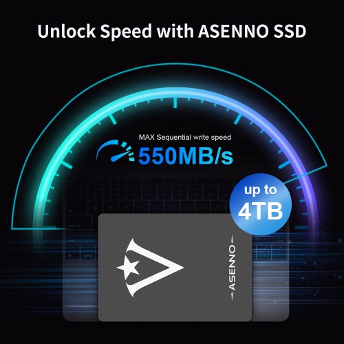 ASENNO AS25 SATA3 SSD Solid State Drive